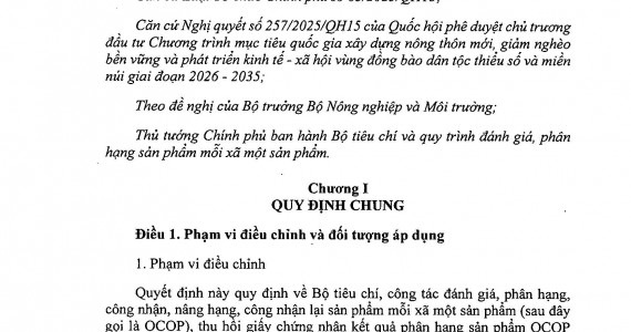 Quyết Định Ban Hành Bộ Tiêu Chí Và Quy Trình Đánh Giá, Phân Hạng Sản Phẩm Mỗi Xã Một Sản Phẩm of chicken meat 1