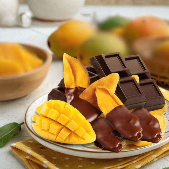 Xoài Sấy Dẻo Phủ Socola